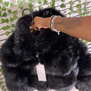 Faux Fur Coat